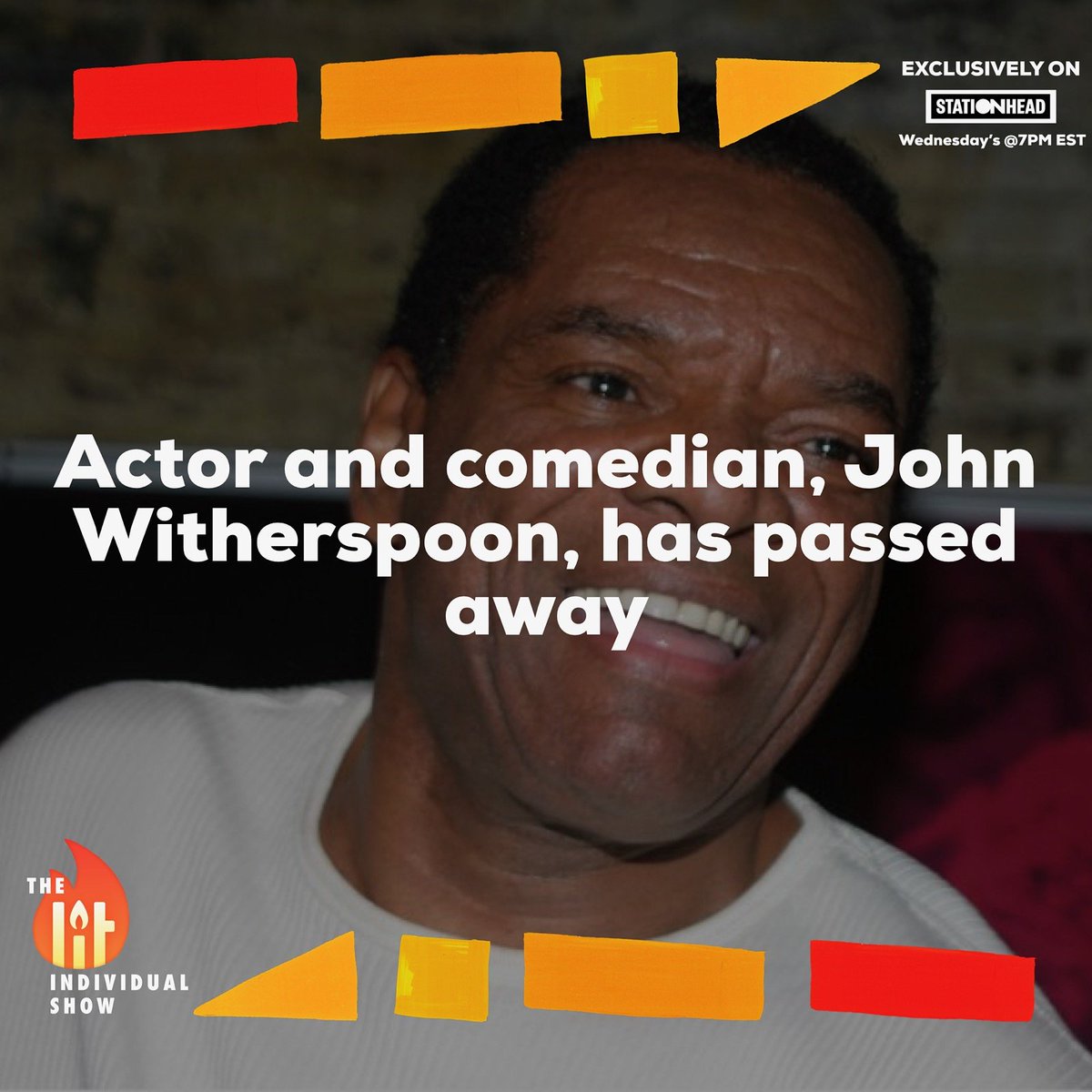 Lit_Individual's tweet photo. RIP to a comedian, actor and major influence. You'll be truly missed Pops 💛👼🏾
#JohnWitherspoon https://t.co/dOKbDCVXZx