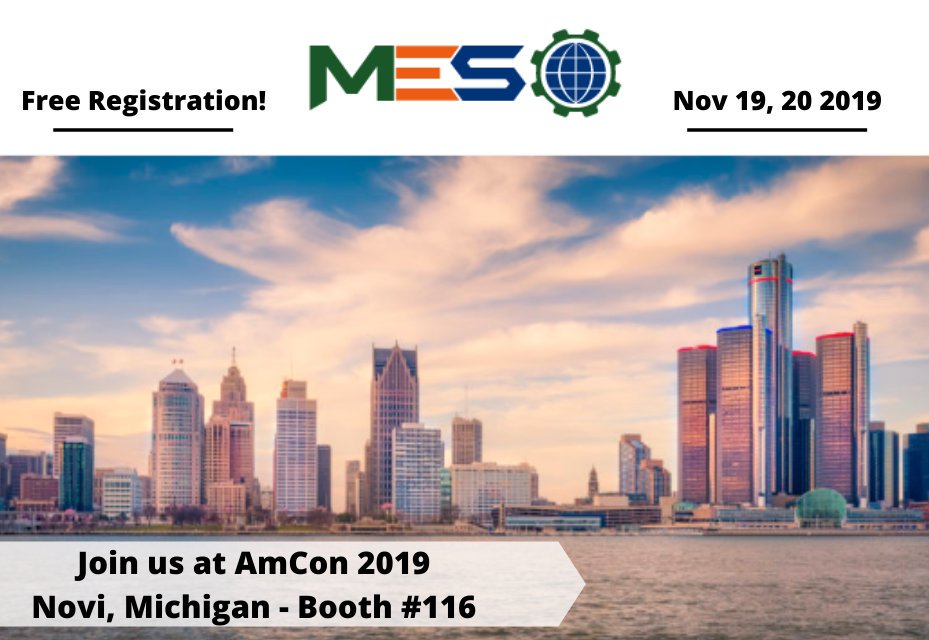 Join us at AmCon 2019 in Novi, Michigan, November 19th & 20th. Stop by booth# 116 to meet with our product experts and learn more about our full-service global manufacturing & supply chain management services. amconshows.com/novi-mi/ #mes #amcon2019 #supplychainservices