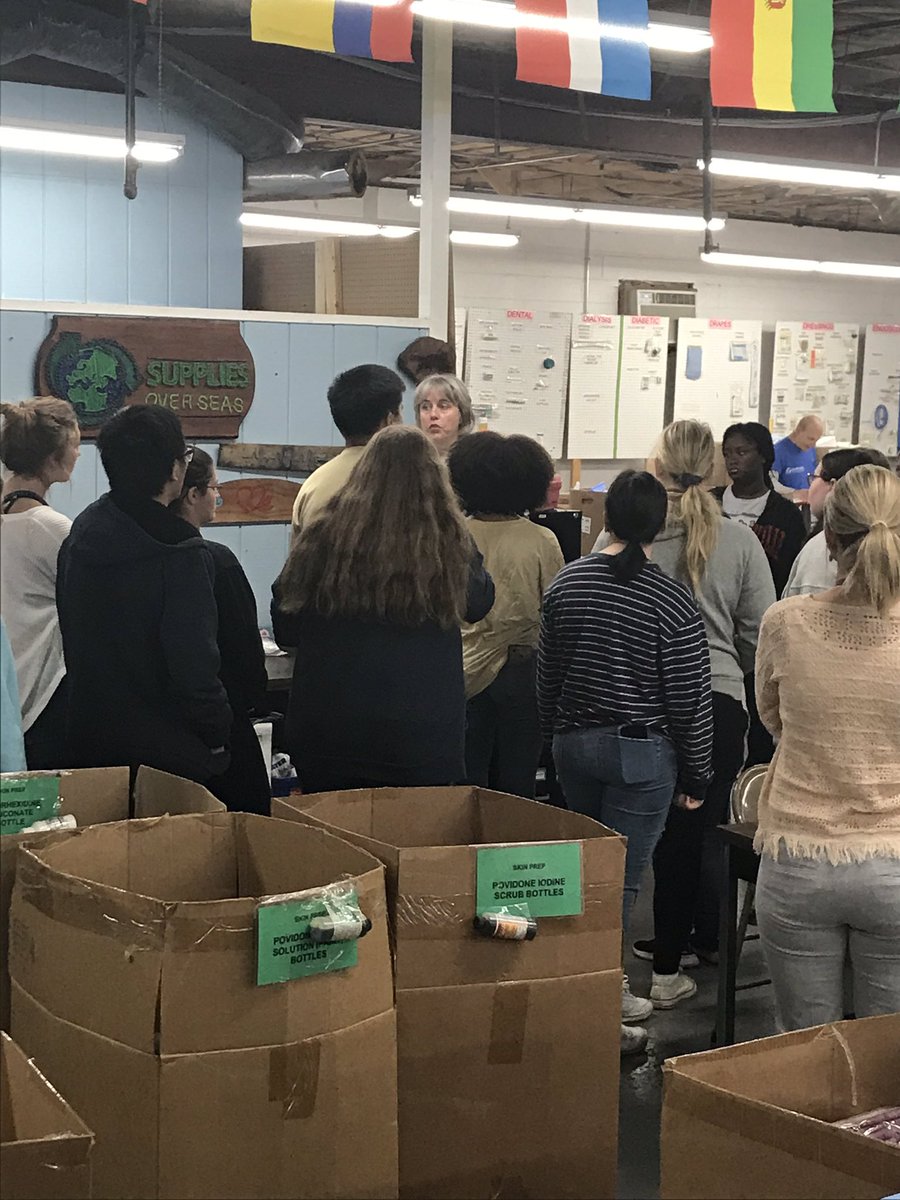 msgreenscience's tweet photo. @atherton_high health science students field experience and volunteering sorting medical supplies at #suppliesoverseas. @AcademiesofLou @JCPSKY https://t.co/sVtZlnQj9s