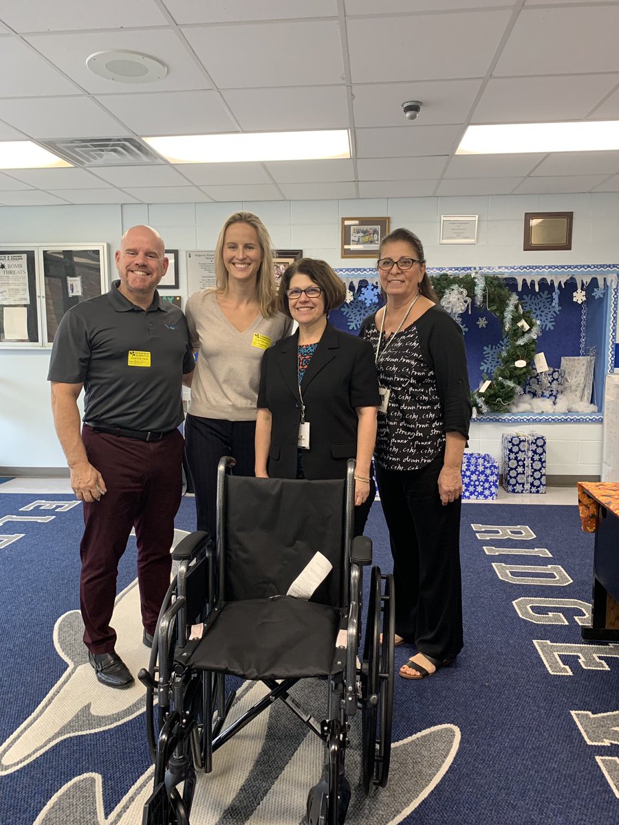 Thank you for our wheelchair Monmouth Pain and Rehab!
