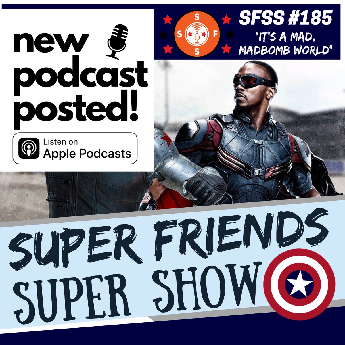 It's a NEW Super #Podcast! Let the lush sounds of your #BoseSurroundSpeakersSystem wash over you w/ "SFSS #185: It's a Mad, Mad-Bomb World" 

LISTEN HERE &amp; SUBSCRIBE: 
linktr.ee/newsuperpodcast

Topics: #Joker breaks records *  Loeb leaving Marvel; The Falcon/Winter Soldier plot