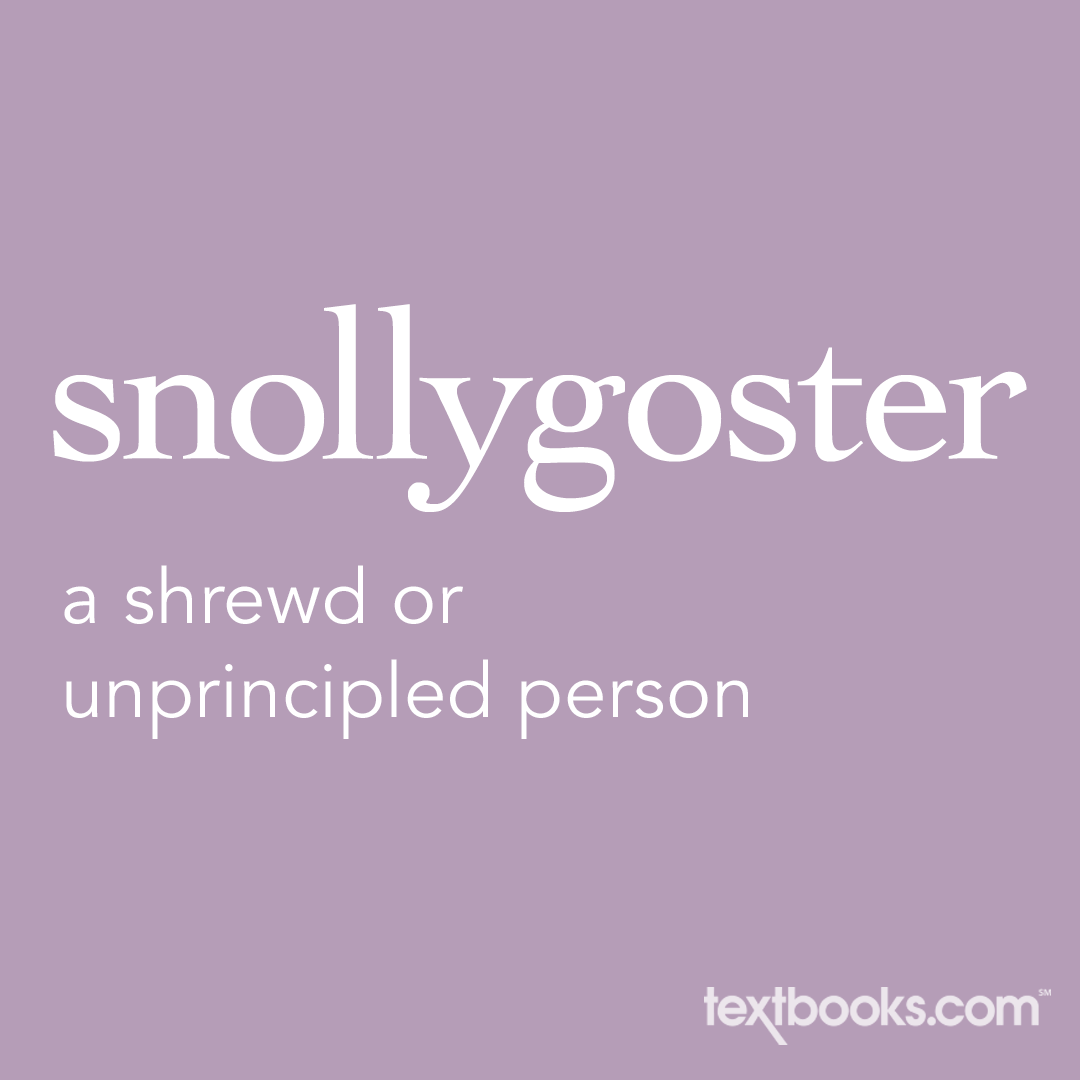 Textbooks's tweet image. Today’s #WednesdayWord definitely sounds like something that’s going to show up in tomorrow’s Halloween candy bags.