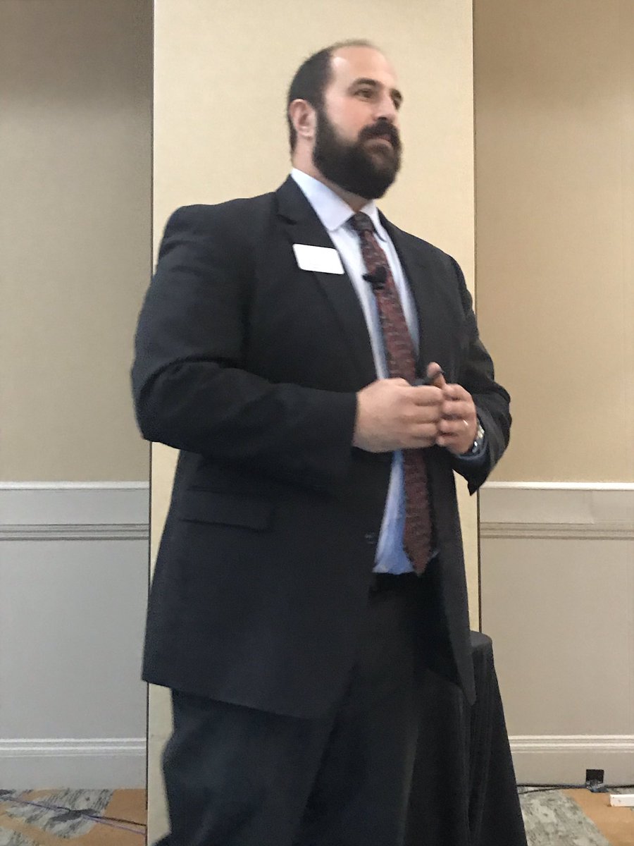 soton78's tweet photo. Patrick Brown of @LawyersMutualNC discussing data breaches and cybersecurity best practices #prevention #protection #planning #riskmanagement #LMRoadshow https://t.co/cYAUOGOC40