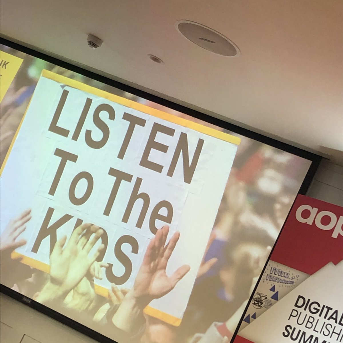 abisarah79's tweet photo. Insightful & super interesting presentation from @BeanoOfficial @BeanoStudios around how they listen to and respond to feedback/ user groups to provide the right content and products for their kids audience @ukaop #AOPSUMMIT https://t.co/e5bOcYcug9
