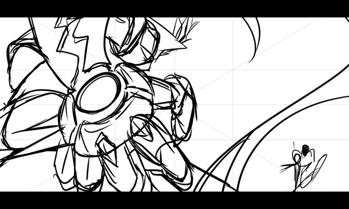 描きたいラフばっか溜まる 