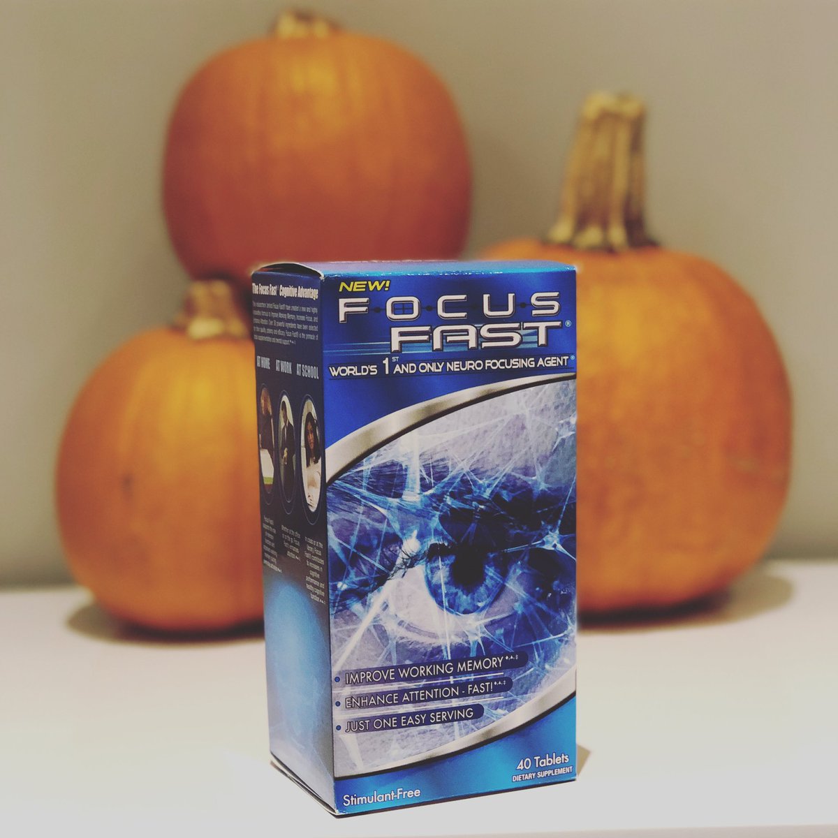 FocusFast's tweet photo. Halloween is just around the corner which means the first half of school is done. Use Focus Fast to power through the rest of the year. Memory | Focus | Attention. #gnclivewell #thevitaminshoppe #focusfast https://t.co/LarBV2NH1R