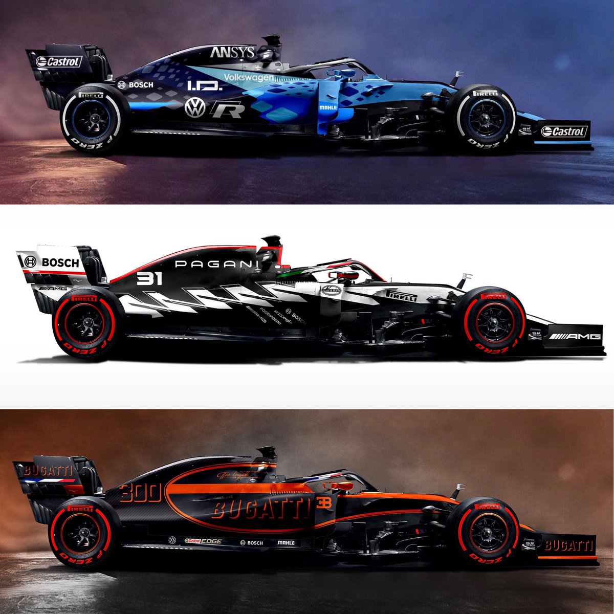 F1 Livery Design Concept - Streaming F1 2020