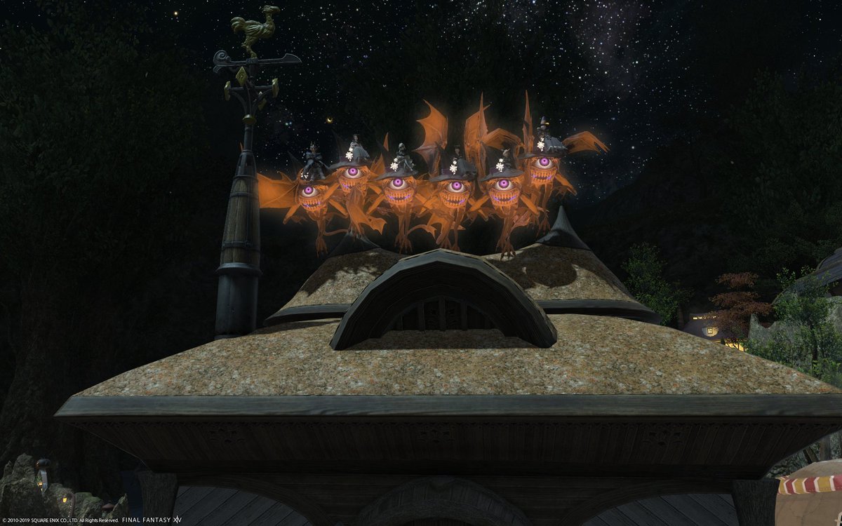 RockClock_FFXIV's tweet photo. HAPPY HALLOWEEN！ https://t.co/lbecrPQqwI