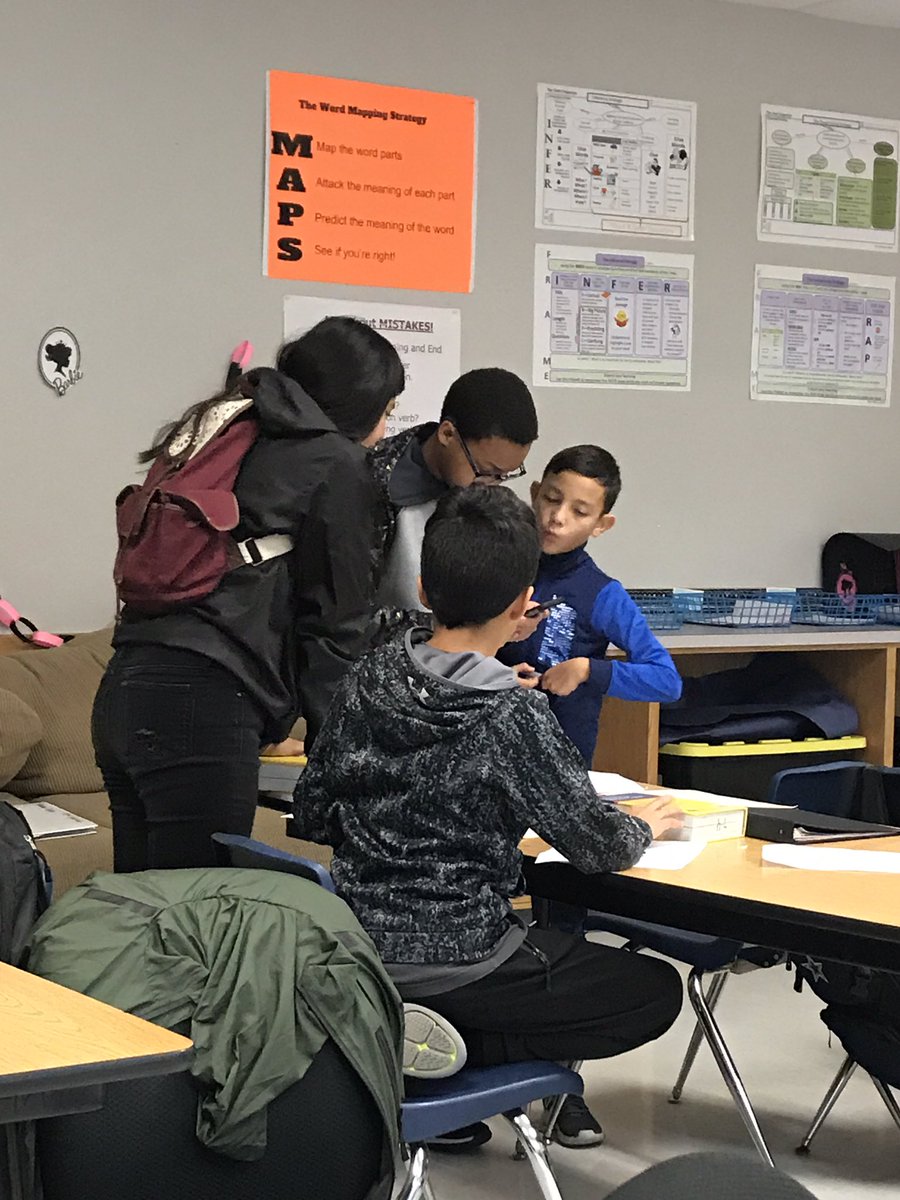 DawnAdanti's tweet photo. We started our #paraphrasingstrategy #learningzones this week! #studenttalk #collaboration #smallgroup #raiseuptexas #dessauproud #ELL https://t.co/x9WchDFoEG