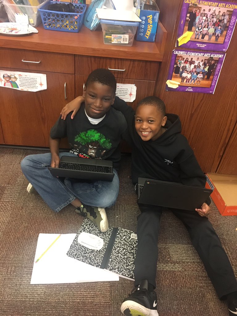 YMalmstrom's tweet photo. No better way to review skills than helping your teacher breakout of a haunted house! #helpmeescape @caldwelltisd https://t.co/OzE094x0rM