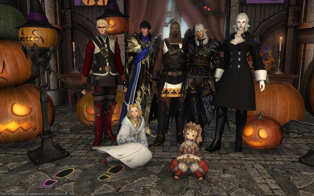 RockClock_FFXIV's tweet photo. FCでHALLOWEEN仮装大会！ https://t.co/1ipZCoA7ue
