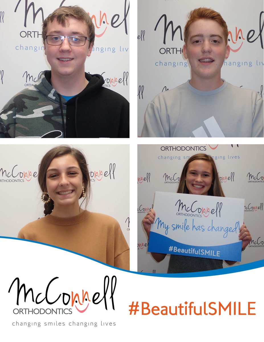 ortho_mcconnell's tweet image. Look at these smiling faces with their #SmileTransformed! 😁 Congratulations on the removal of your braces! 🤩

#BeautifulSMILE #Deband #SmileOutLoud