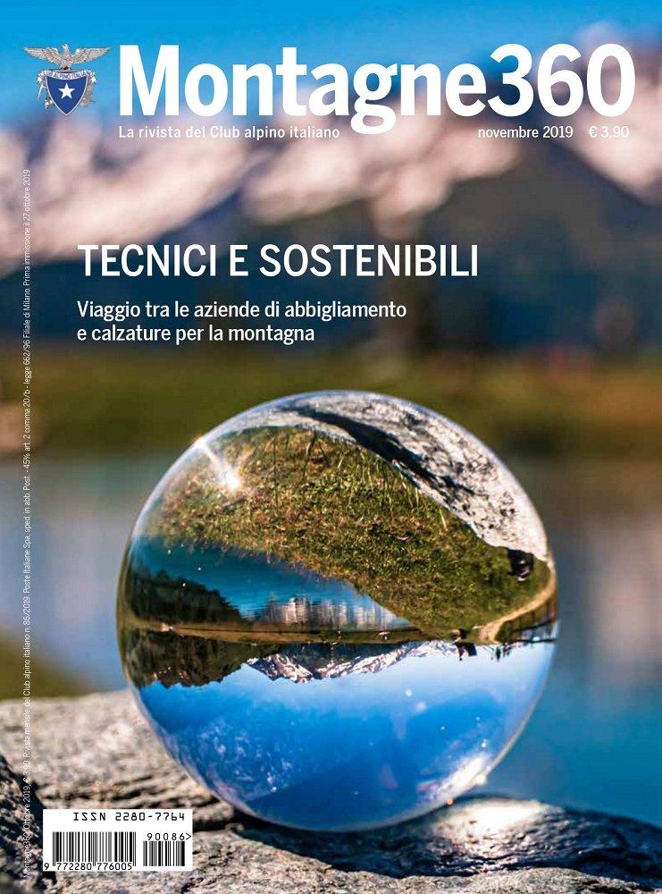 #Montagne360 di novembre è in edicola! ➡️ bit.ly/2NlG618 | #montagna #magazine #outdoor #clubalpinoitaliano #caitorino #cai #sostenibilita