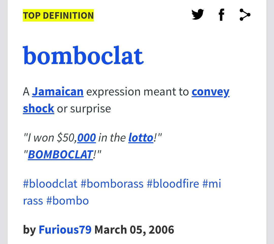 Bomboclat Definition Bomboclat Meme