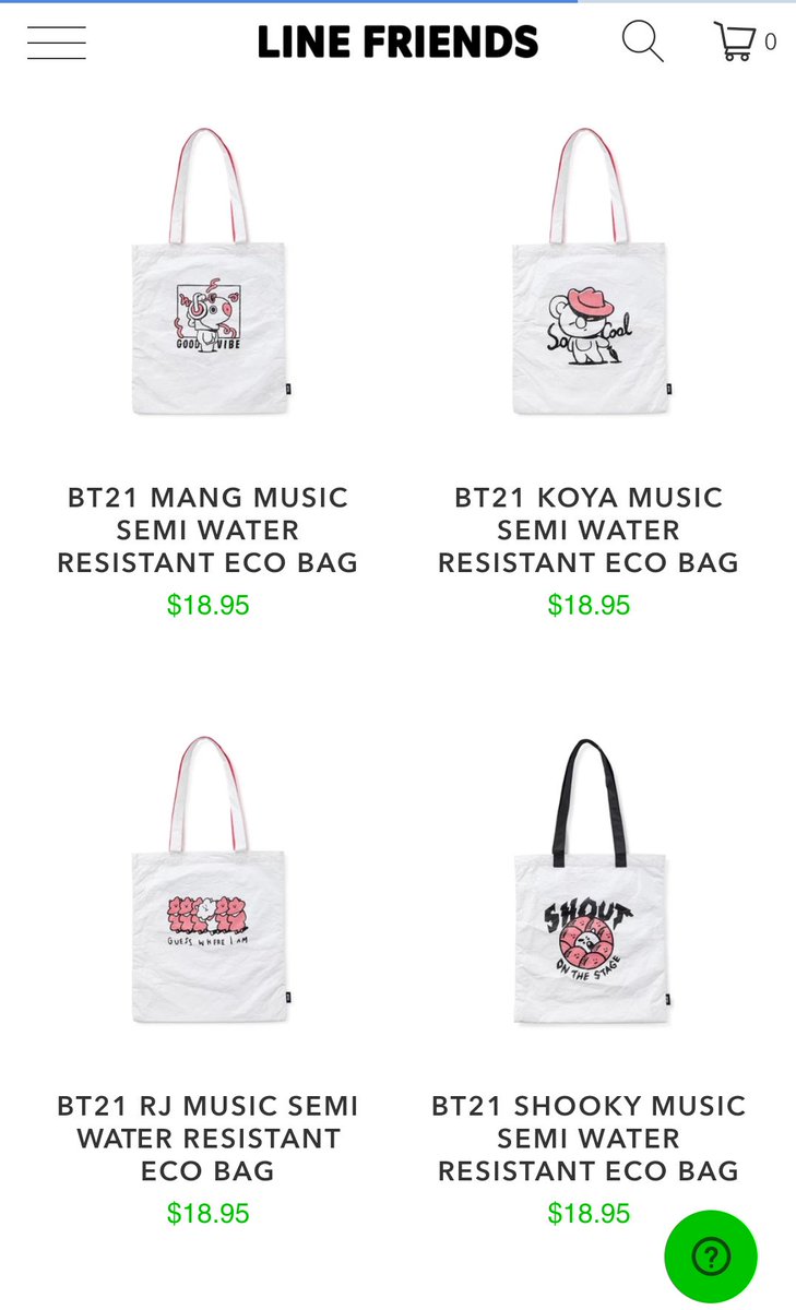 bts eco bag