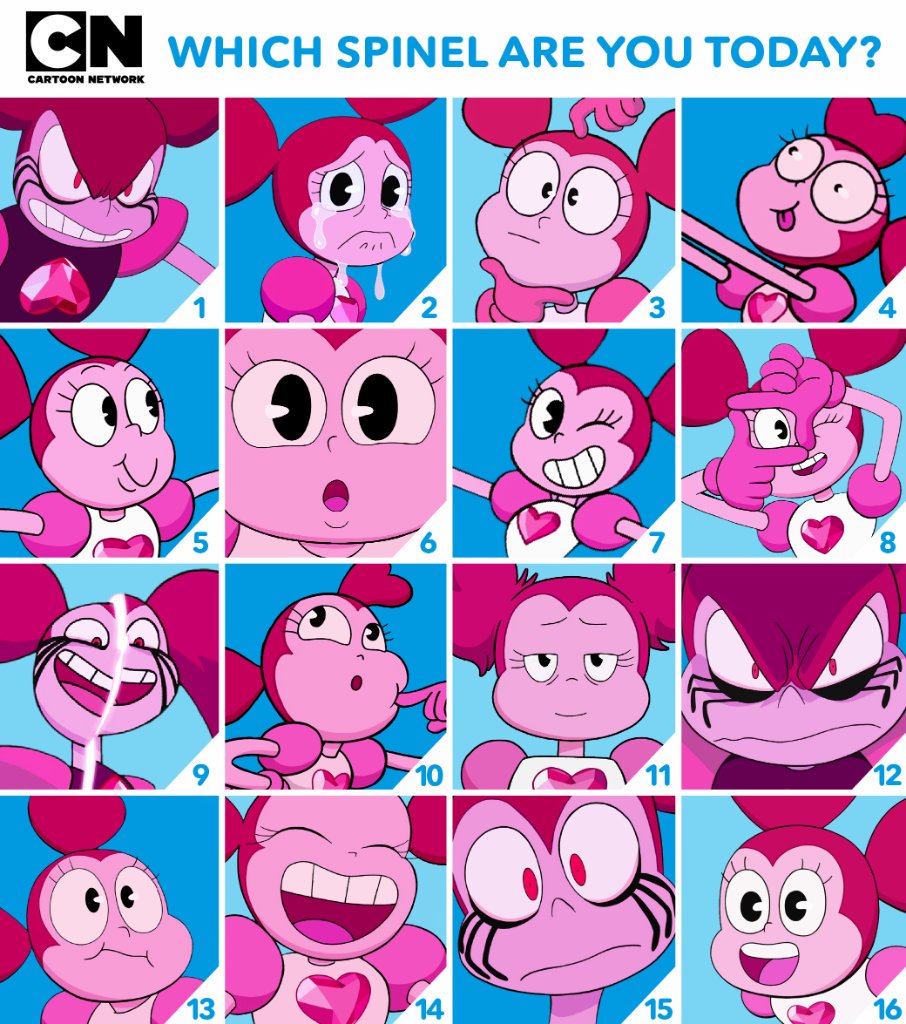 cartoonnetwork's tweet photo. 😊😡🍝 

#stevenuniversethemovie #stevenuniverse #spinel #wednesdaymood #wednesdaymotivation https://t.co/u91VbIYKBU