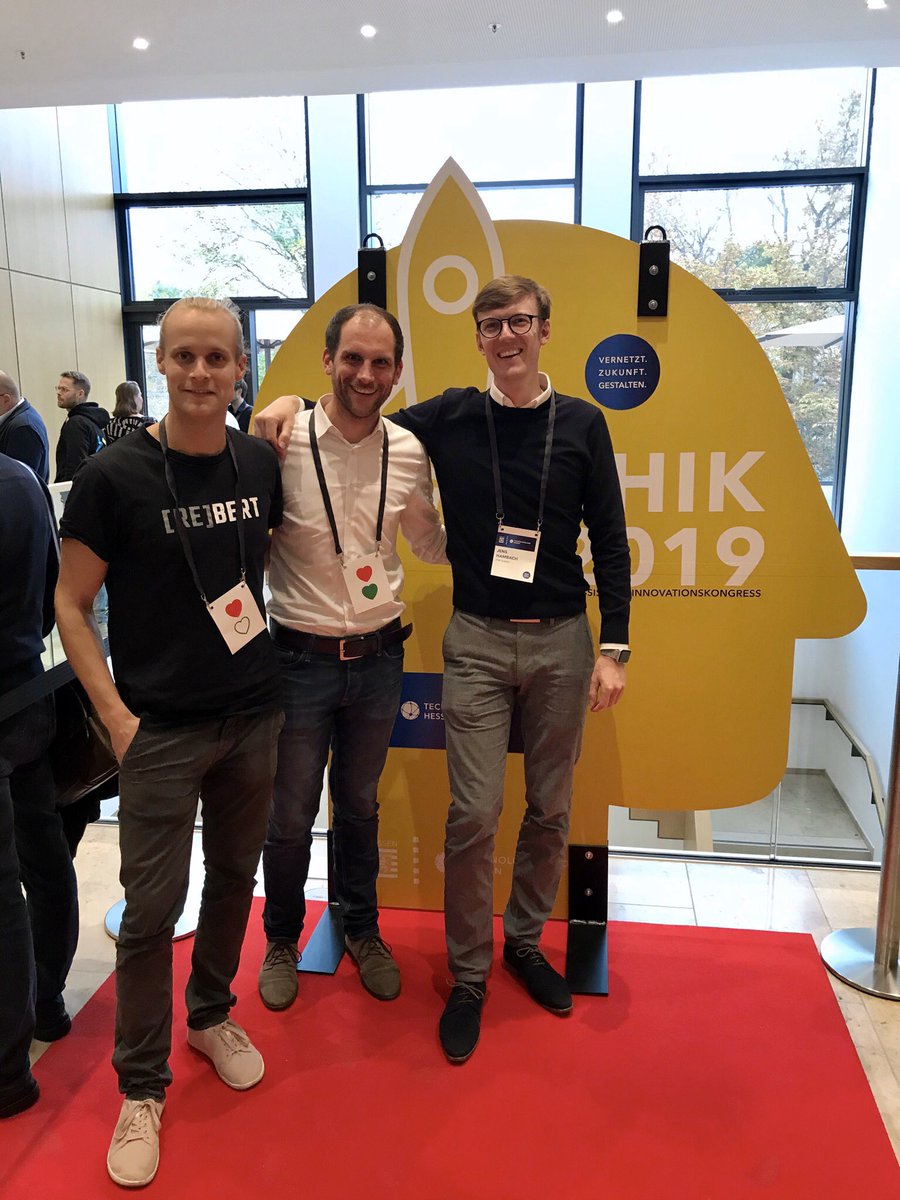 SFMSystems's tweet photo. Das #Hub31 auf dem Hessischen Innovationskongress zusammen mit @HIGHEST1877 @ontourwithchris @JensaHam und #rebert ! #HIK2019 https://t.co/uPfTxF6l6O
