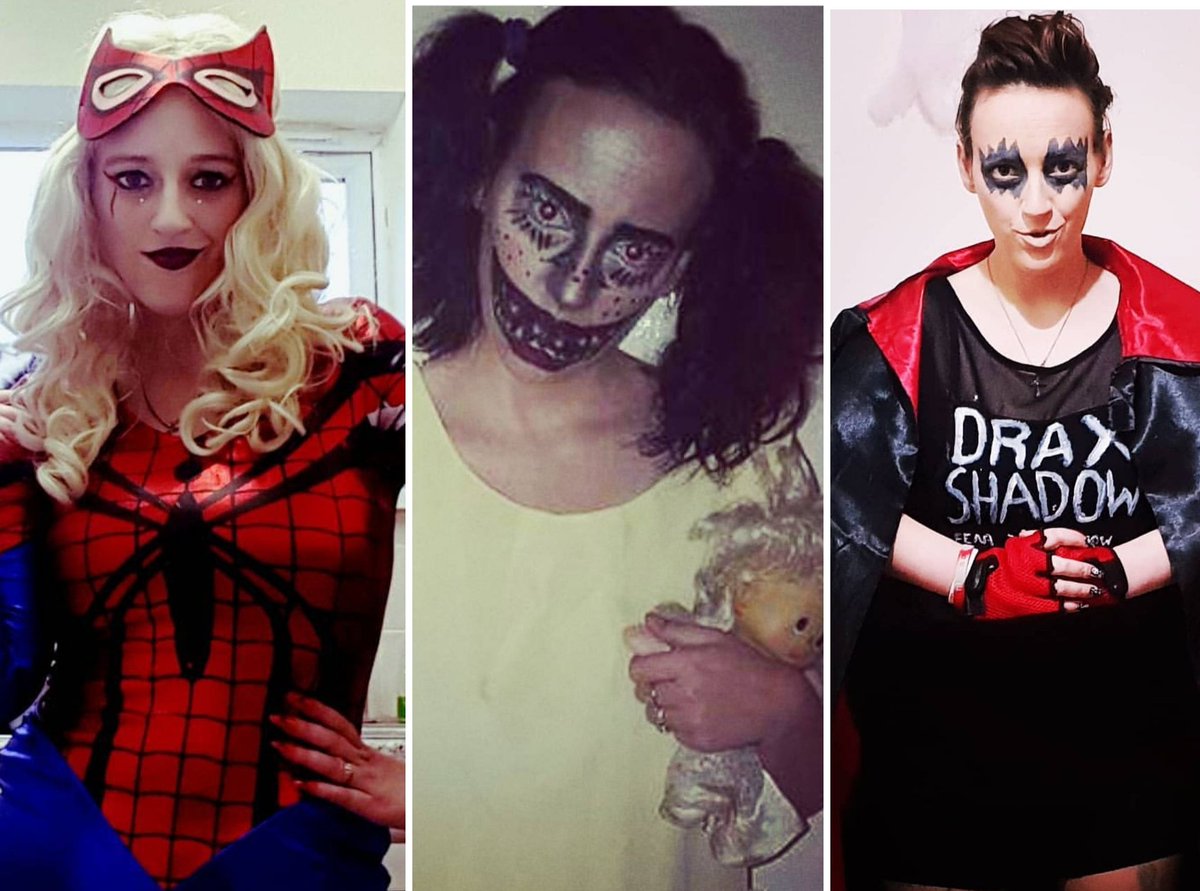 debbiebabes's tweet photo. HMMM WHO WILL I BE THIS YEAR???... (I scrapped the poison ivy idea) #Halloween #halloween2019 #TeamDraxShadow #superheroes #spooky https://t.co/WkL9i40lwL