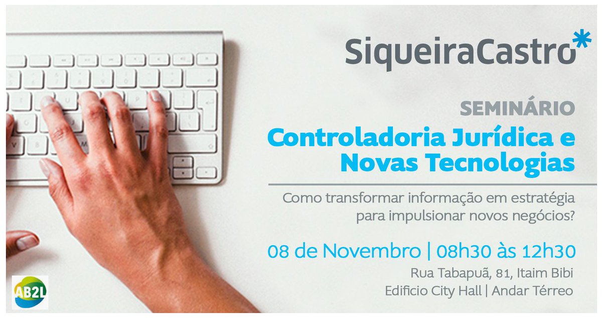 _ab2l's tweet photo. Como transformar informação em estratégia para impulsionar novos negócios? Não fique de fora dessa!

Maiores informações: https://t.co/X5HD7TtSFH https://t.co/BA8D2ZQWbV