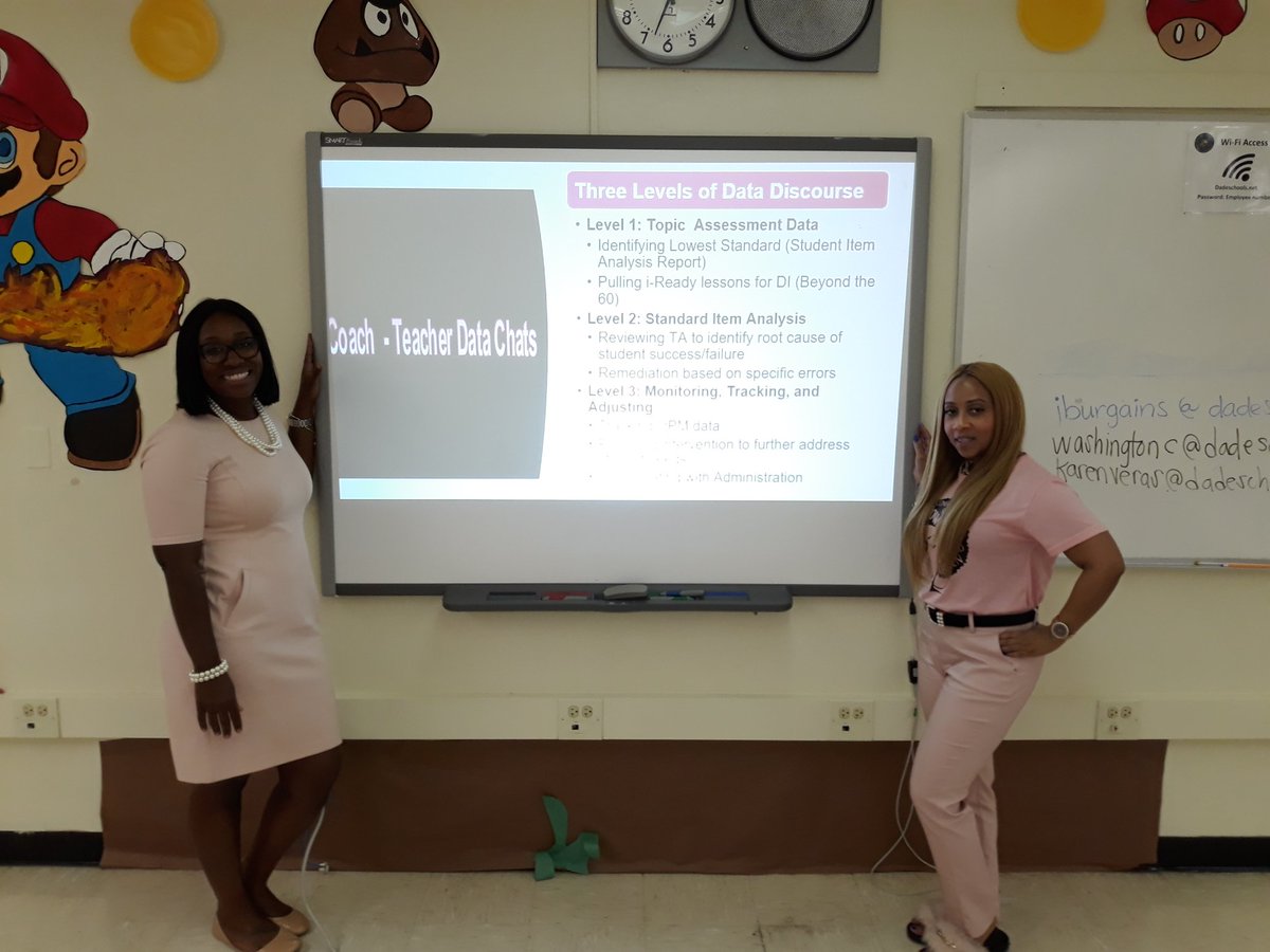 teachmeveras's tweet photo. Great job presenting data discourse for the Math Coach ladies!! 👏🏾 ETO Elementary/ K8 Math team understands the importance  of data. #DASCollaboratory #StrengthinNumbersDAS @David_K_Moore @TracieAbner @MiamiSup @MiamiCAO https://t.co/aM8a3ogZiN