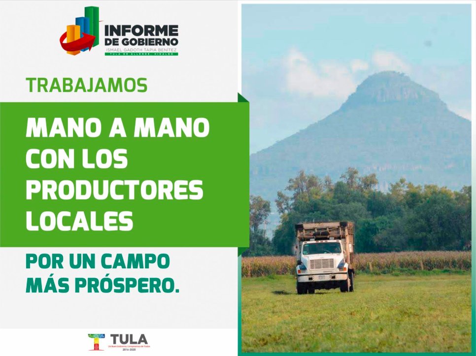 TulaAllende's tweet photo. Por un Campo más Prospero con los Productores Locales | Se Fortalece el Desarrollo de la Agricultura y Ganadería. https://t.co/f95N2muCR8