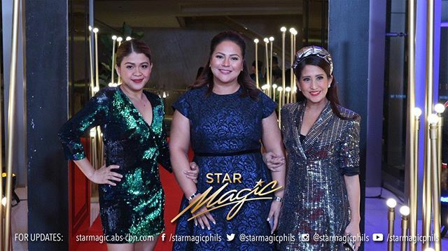 starmagicphils's tweet photo. Melai Cantiveros and Jolina Magdangal with Karla Estrada at the ABS-CBN Christmas Trade Party https://t.co/4xPpPofU8F https://t.co/rPEOvayK2v