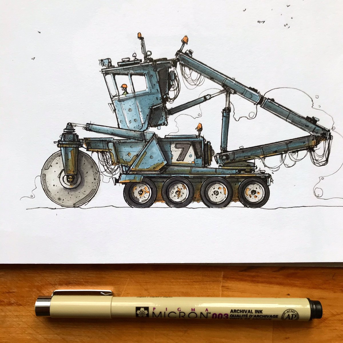 TinyMachinery's tweet photo. When I was youg the road roller impressed me the most with all construction machinery . But I have to say that this kind of machineries isn’t very popular on my stream. There are many many #excavators #frontloaders #tractors #dozers #trucks #ships etc but not #roadrollers hm 🤔 https://t.co/EmPd21c4ve