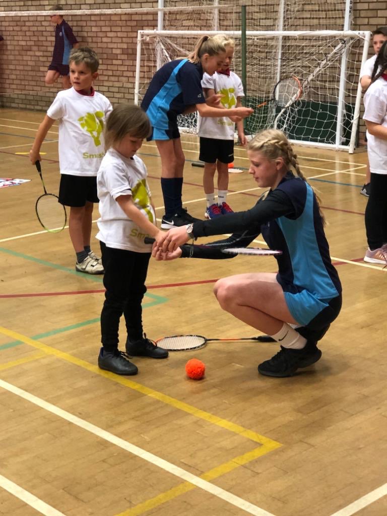 BE_South's tweet photo. Great day on the @BadmintonEnglnd Racket Pack Tour in #Ipswich with @commbadminton & 46 awesome, inspiring leaders from @NorthgateHS - 140 children engaged in badminton, learning new skills & having FUN! #goodworkday https://t.co/PlALQtx4Hg