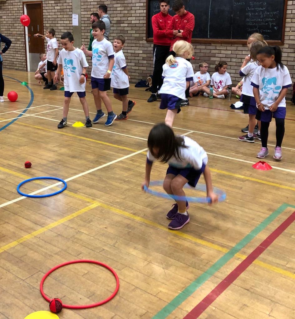 BE_South's tweet photo. Great day on the @BadmintonEnglnd Racket Pack Tour in #Ipswich with @commbadminton & 46 awesome, inspiring leaders from @NorthgateHS - 140 children engaged in badminton, learning new skills & having FUN! #goodworkday https://t.co/PlALQtx4Hg