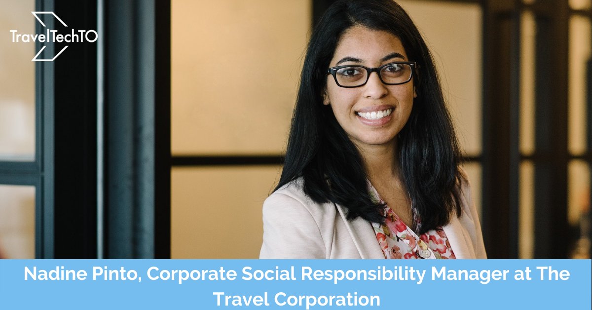 TechTO's tweet photo. Meet and learn from Travel technology experts on Nov 4th at #traveltechto. We'll be discussing sustainability in travel alongside: Sudarshan Jagannathan of @TripPro, @nadine_pinto of @TreadRightOrg and Jamie Sweeting of Planeterra Foundation. https://t.co/P8mxRohZA8 https://t.co/OgHTYCgI8a