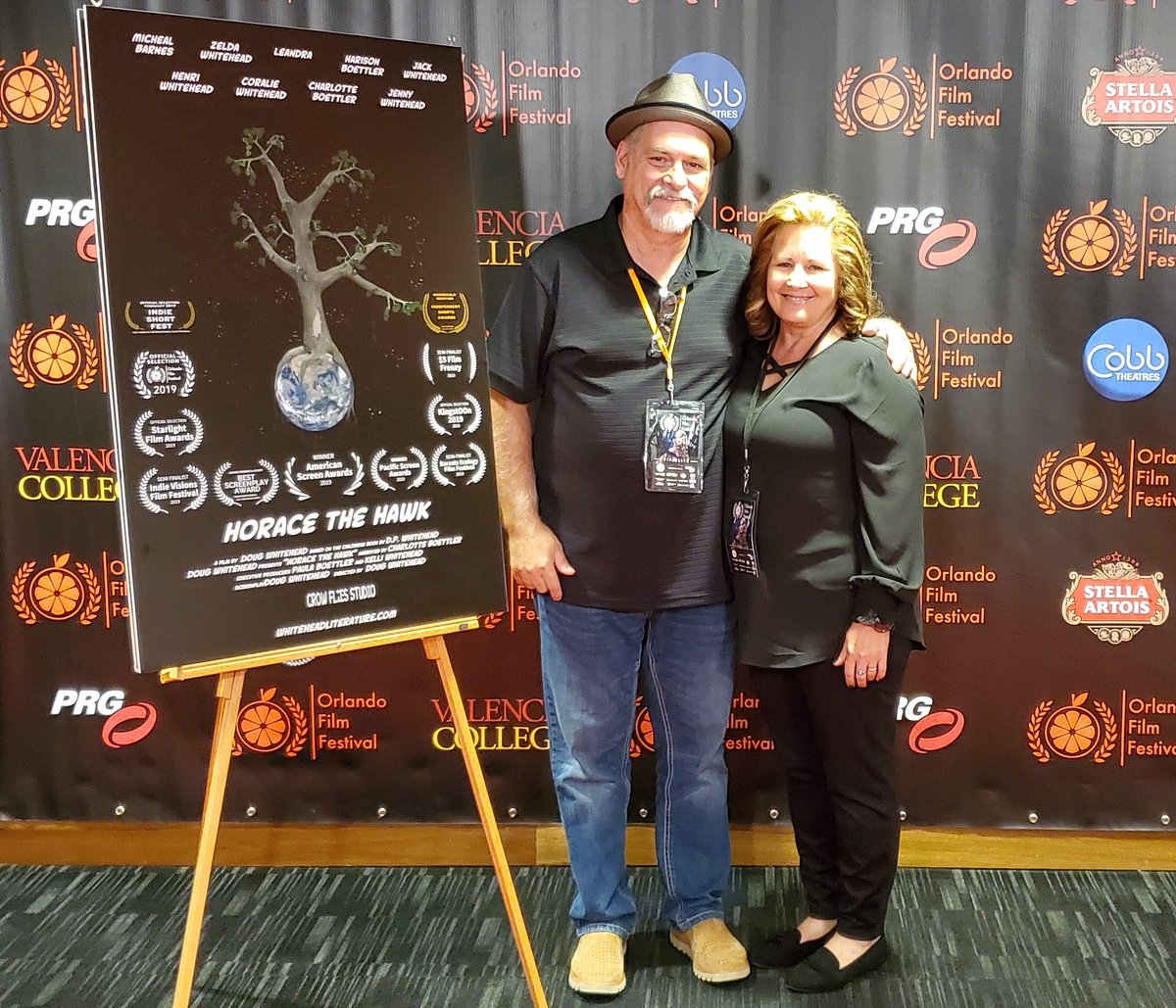 dwhiteheadbooks's tweet photo. We had a good time at the Orlando film festival. https://t.co/i19DXCCxRY