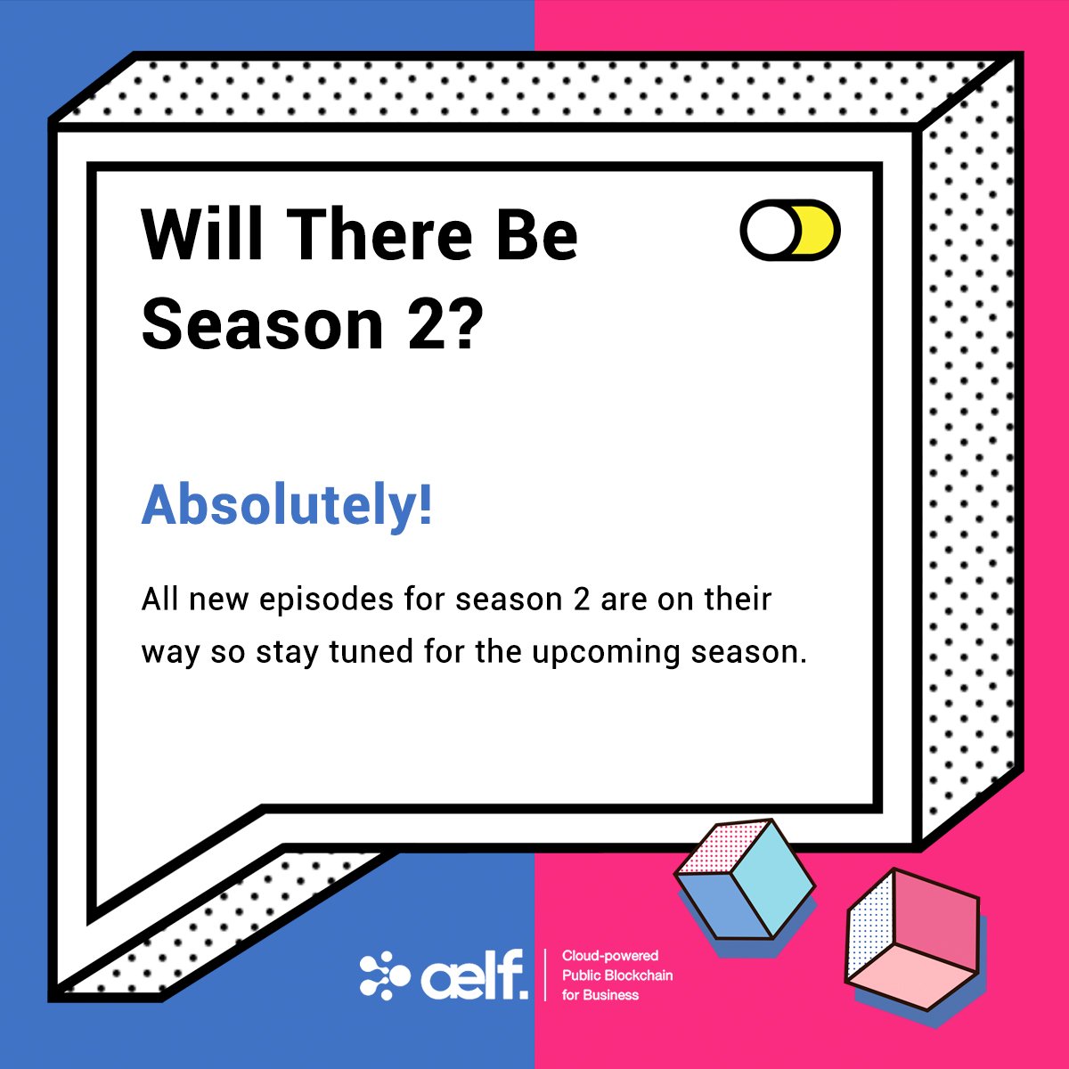 aelfblockchain's tweet photo. What is dapper weekly?
Did you know the giveaway officially ended today? If you missed it, don't fret.
Season 2 is coming soon!
#aelf #aelfnews #aelfcardnews #cardnews #dapperweekly https://t.co/giSWAapWAa
