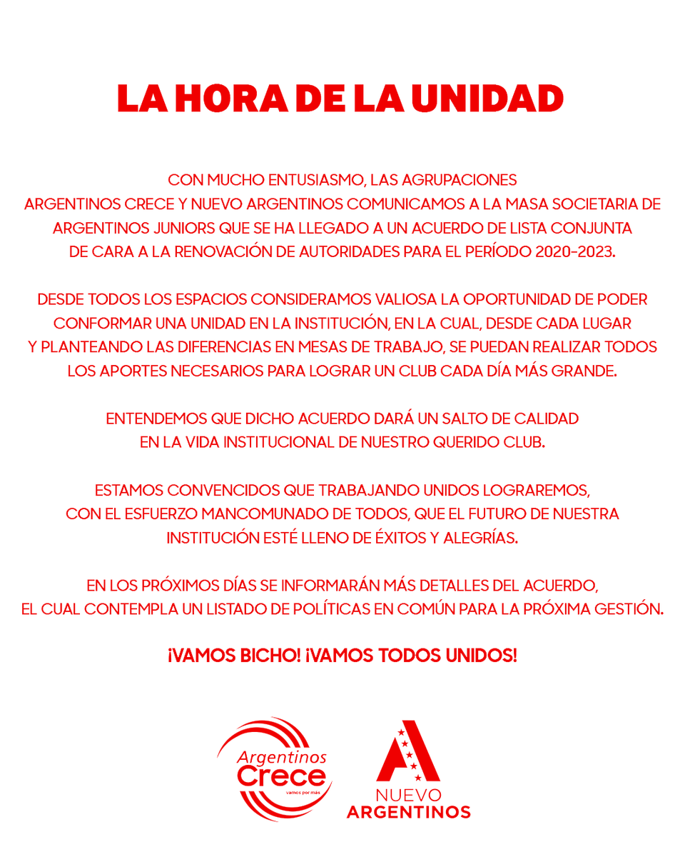Argentinos Crece tweet media