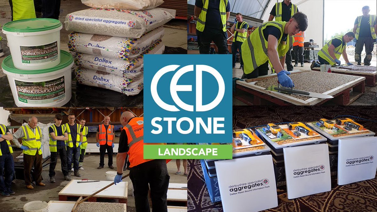 CEDStoneGroup's tweet photo. Interested in Resin Bound Surfacing? 

Both our London East and London West Depots are hosting 'New To Resin Bound' courses in early December, please contact your nearest depot for more info, or to book.

Watch this video for more info https://t.co/rqhoCvDae9

#ResinBound https://t.co/cv0d6YpFSi