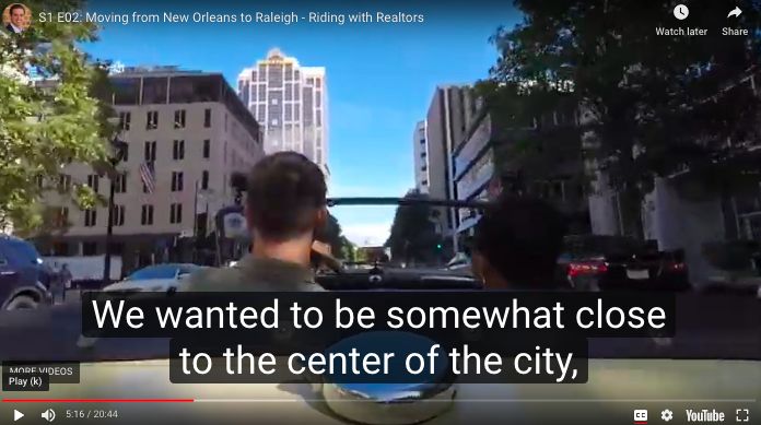 NCHouse2Home's tweet photo. Relocators Riding with Realtors: NOLA to Raleigh Episode: Veronica talks moving closer to family in Virginia and living in a suburban neighborhood with easy access to the bustling, vibrant @DowntownRaleigh center. #NCHouse2Home

https://t.co/v3iNKS7Avj https://t.co/LsmTXZEt7Y