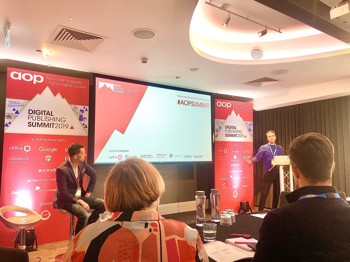 JOEmediaUK's tweet photo. “We have a responsibility to help improve the lives of our audience, educate them by creating progressive narratives.
We want people to be less afraid of the world and of themselves.” - @brianwhelanhack at #AOPSUMMIT https://t.co/n9ebcQwOnZ