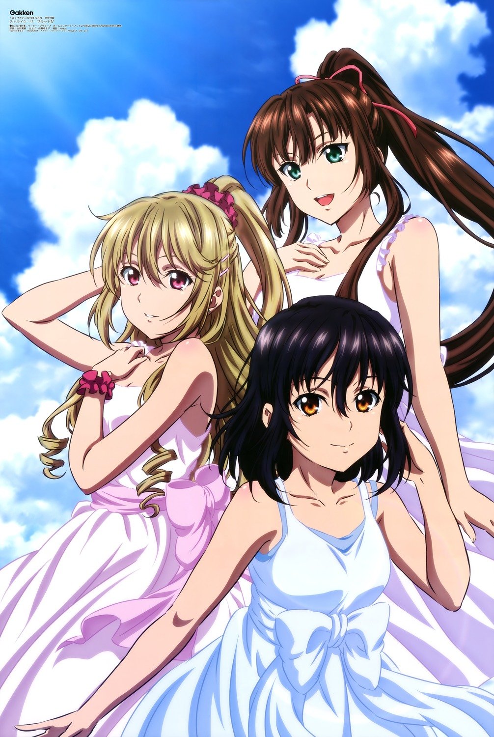 Kiyoe on X: Strike the Blood IV visual scan. (Animedia May)   #ストブラ  / X