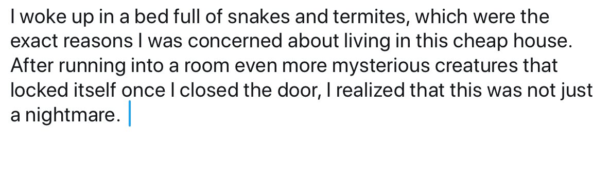 jschmidt_xhs's tweet photo. #2sentencehorrorXHS https://t.co/oiNOq1L5Rg