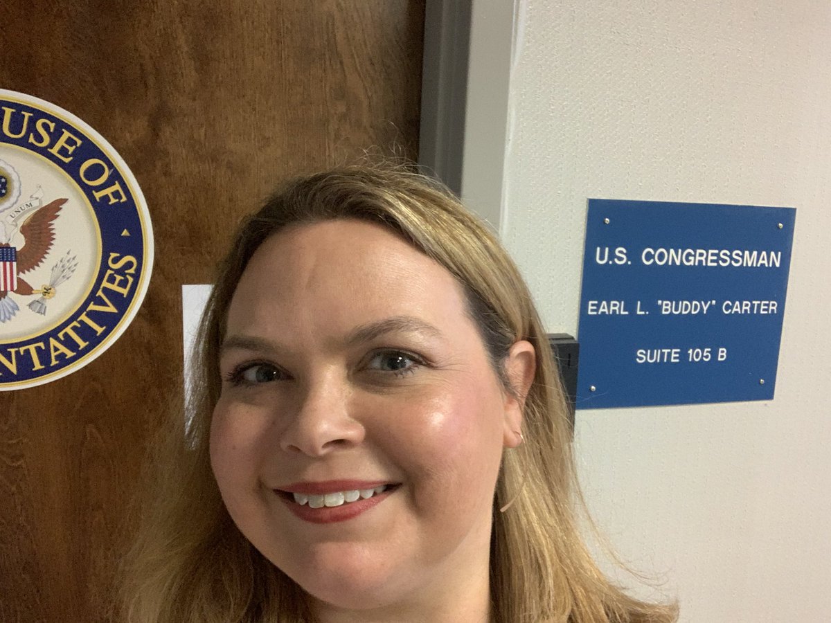 DrLauraDilly's tweet photo. Road trip to advocate for Medicare mental health access with #repbuddycarter  @gapsychassn @APA https://t.co/AaFc5rJrhh