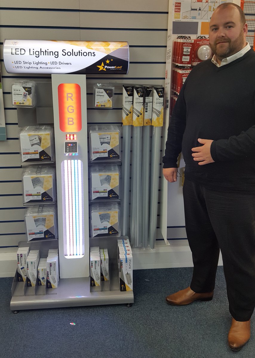 PowerLedUK's tweet photo. New RGB stand ready for the Breakfast Morning on the 14th November with @eyreelliston! Pop along to discuss your requirements. #enfield #breakfastmorning #sparky #electrician #LEDlighting #UKstock #LEDlightsolutions #LEDtape #LEDstrip #LEDdrivers #contractor #PowerLed https://t.co/ZPFyQ0YayY