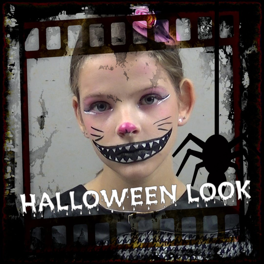 crea_on's tweet photo. Need a easy Halloween look? Take a look at this video, my daughters is turning into a Cheshire Cat of Alice in Wonderland.
#Halloween #halloweenmakeup #halloween2019 #cheshire
https://t.co/NxWIqPpeUz https://t.co/80UtGqDRXq