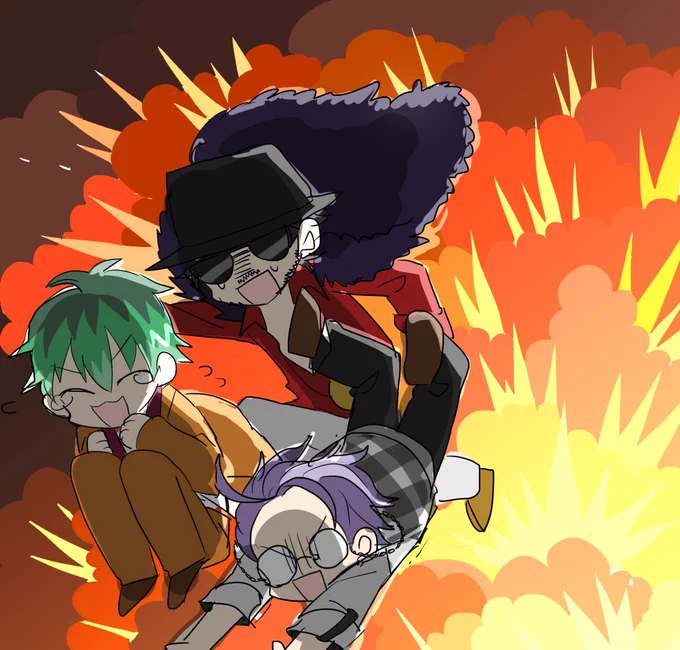 爆発ドッキリ受けてほしくて描いたどつ本(なにこれ) 