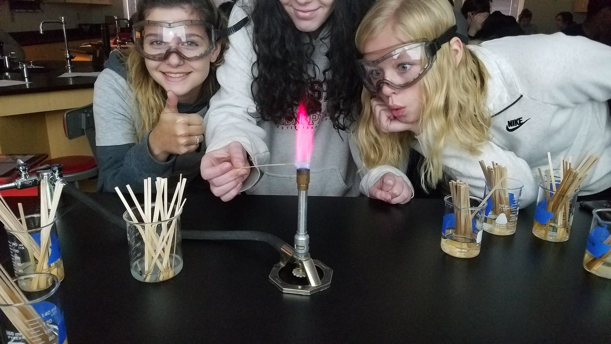Flame test! #proudofthepride
