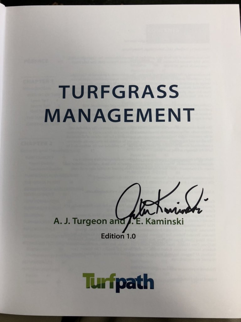 Good reading for the next few rain days! Nice touch by <a href="/iTweetTurf/">John Kaminski, Ph.D.</a>