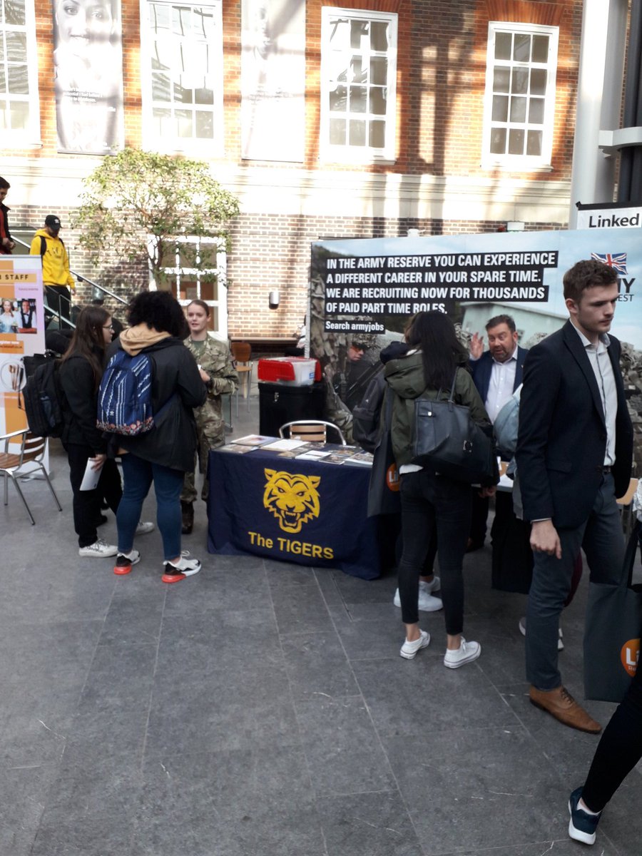 Recruiting at Middlesex universities Gradstock festival