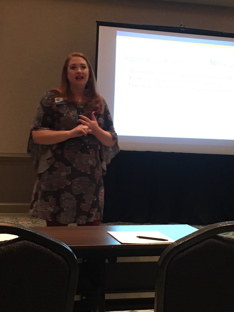 wblghs's tweet photo. Carissa Parker gave a compelling presentation of marketing &amp; branding YAP. #gawblworks #gactae https://t.co/bRYPLw5kot