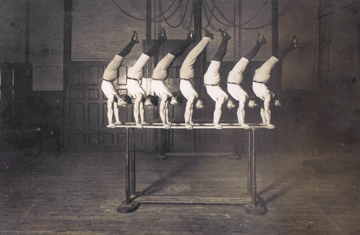 mohistorymuseum's tweet photo. At the October gymnastics events held during the #1904Olympics, #GeorgeEyser became one of just three athletes to win 5+ medals—and he did it all with only one leg. #AccessMHS
https://t.co/12HNsUqNBS https://t.co/lfwNpsvxV9