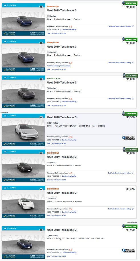 Bidders get about 30 seconds/car at auction. How would anyone determine if the car was actually a LR car while it's running through the lane? Take my word for it?? Doubtful.I get to my office and decide to do some retail research. This is what I find on Autotrader: