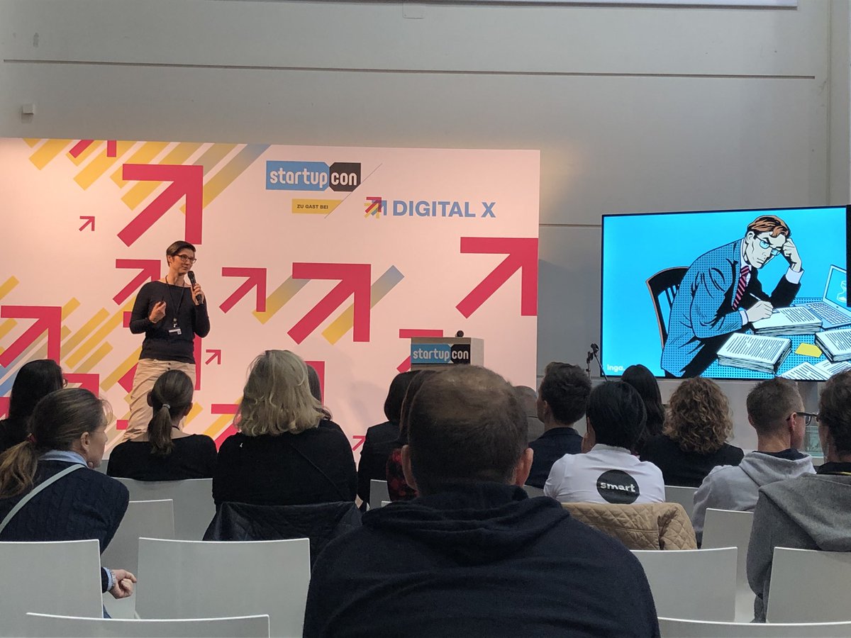 iw_junior's tweet photo. „#Gründer haben Verantwortung im Dreieck Profit-Planet-People“ - starke Aussage beim Female #Startup 2019 Award auf der @StartupCon_cgn #youngentrepreneurs https://t.co/G2n0vgZZuu