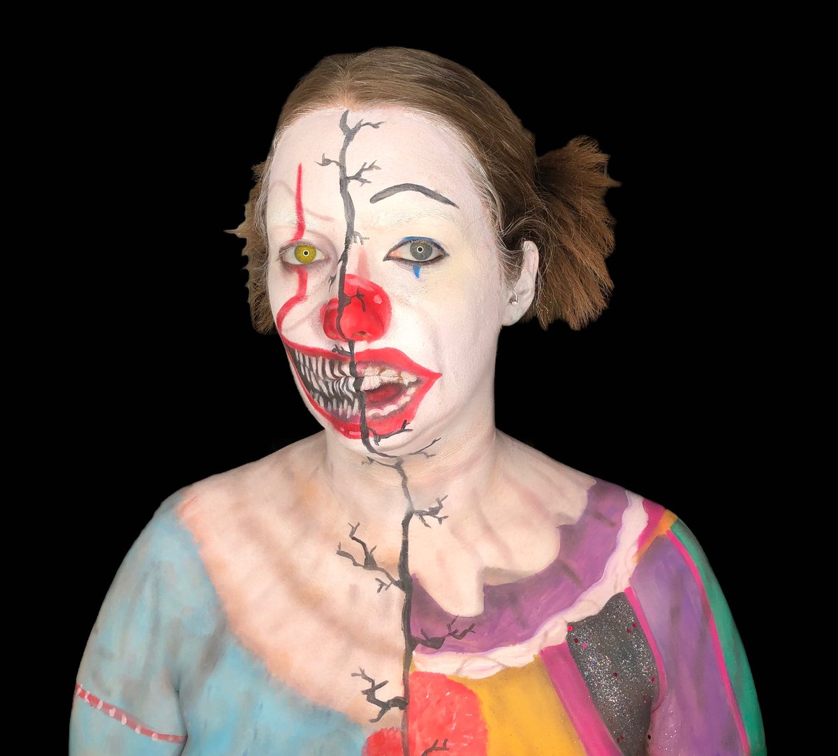 learnwithlib's tweet photo. “I'm every nightmare you've ever had. I am your worst dream come true! I am everything you ever were afraid of!” -Pennywise
#pennywisemakeup #itmakeup #halloweenmakeup #31DaysOfHalloweenmakeup #thisismakeup https://t.co/YtudlWTVXK